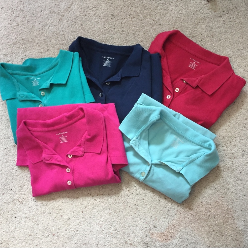 🔥Land’s End Polo Shirt Bundle